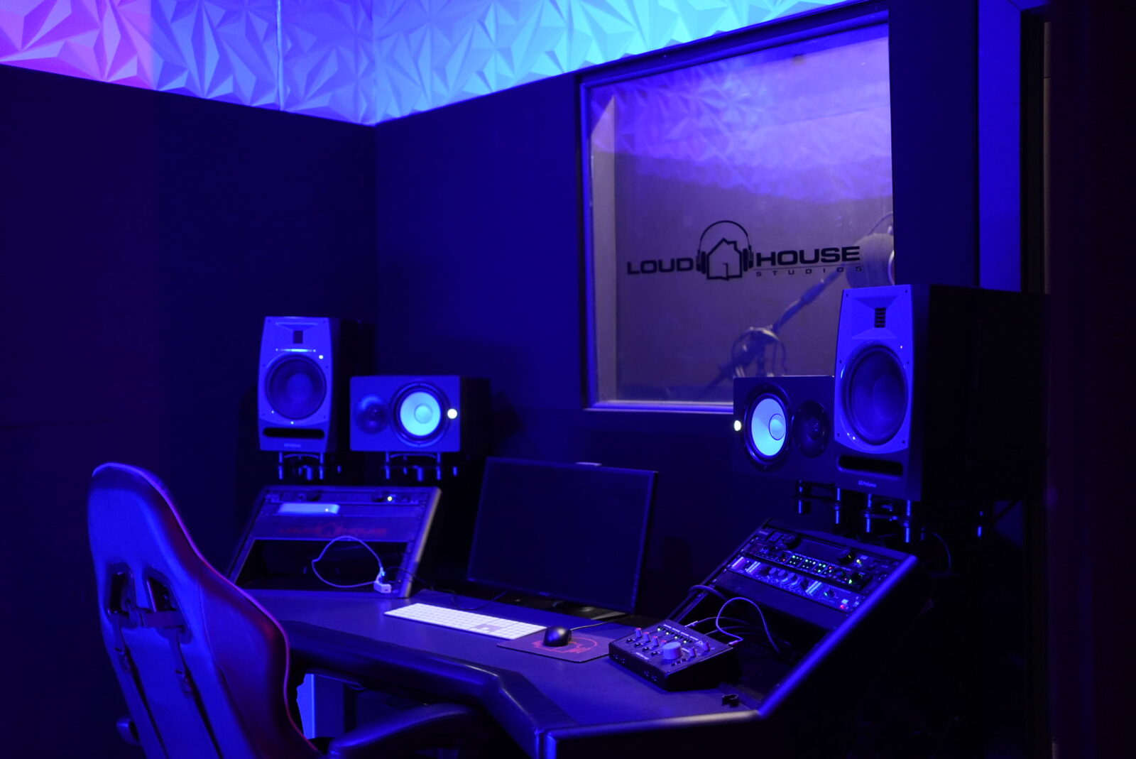 Pluto room at LoudHouse Studios